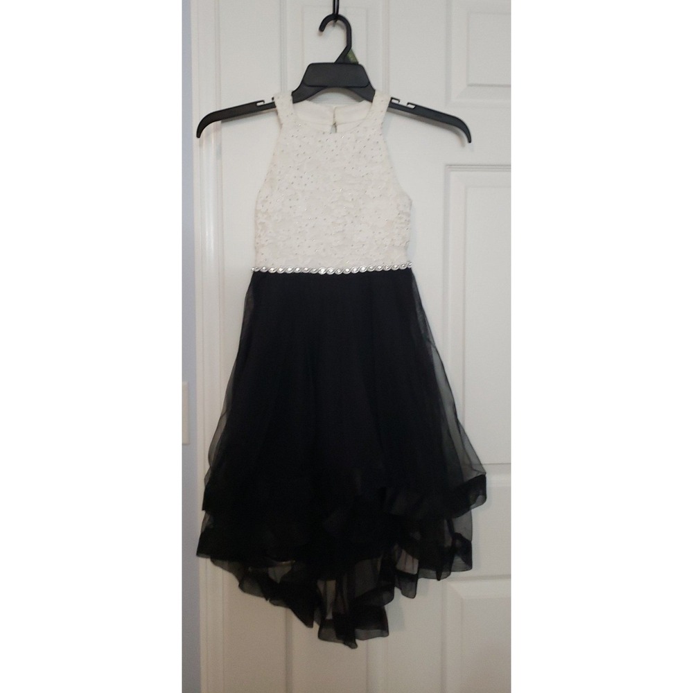 Speechless Girls fancy dress‎ Size 7 Black & White